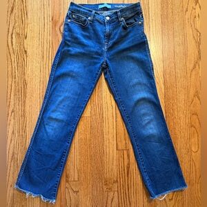 7 For All Mankind Cropped Boot Jeans - Size 27